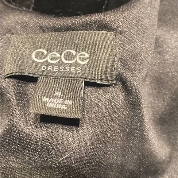 Elegant Black Velvet Dress with Embellishments - Picture 11 of 12